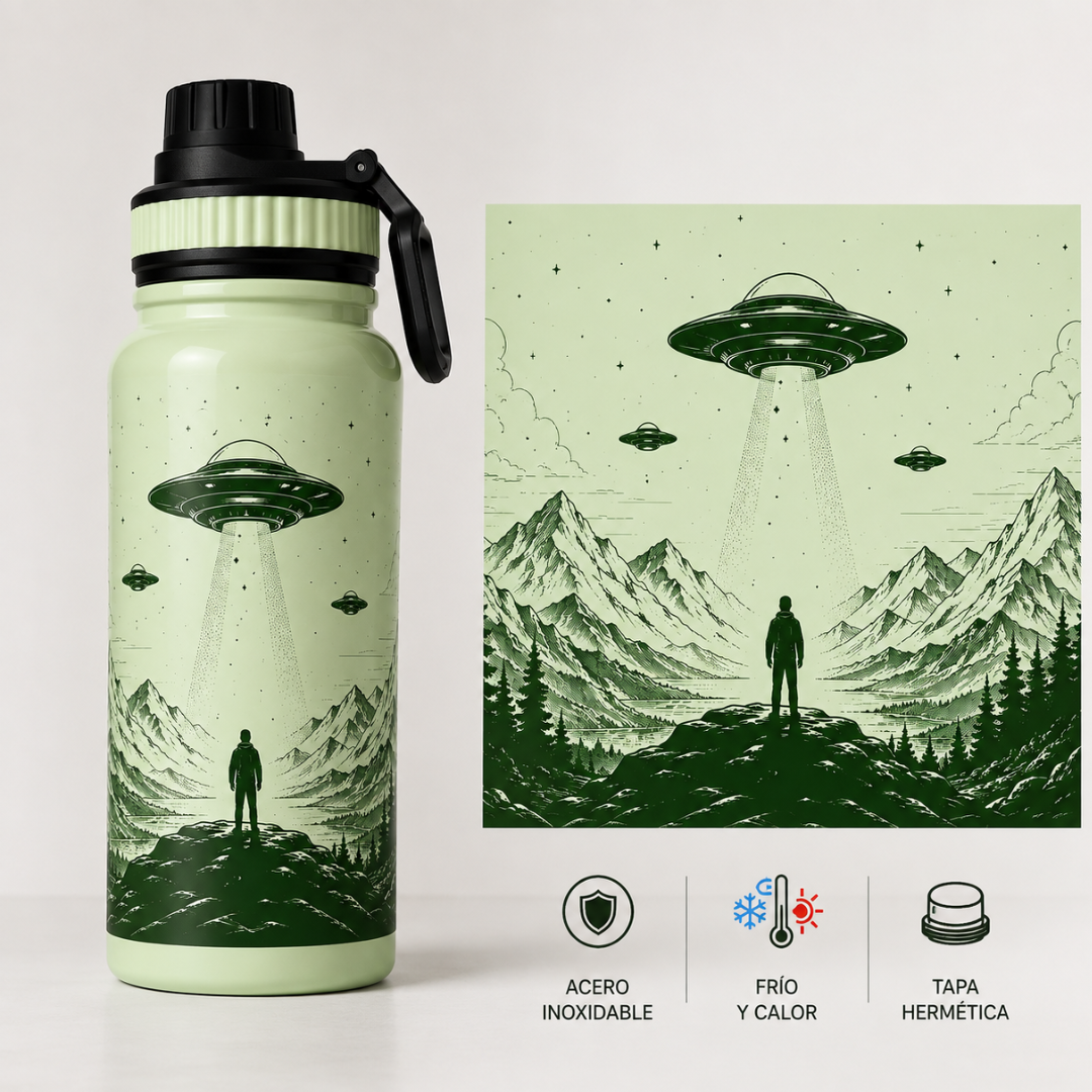 Termo Sublimado 800ml — Colección UFO