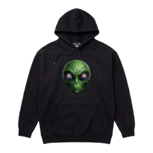 Hoddie Galaxy Eyes Hombre UFO Lab